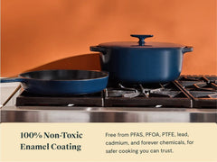 Cast Iron Oval Dutch Oven with Lid