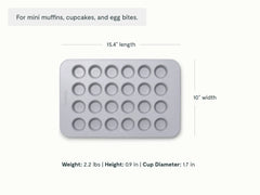 24 Cup Mini Muffin Pan