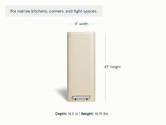 45L Slim Step Trash Can