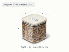 Medium Glass Airtight Container Duo