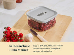Small Glass Airtight Container 8-pack