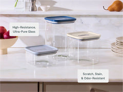 Small Glass Airtight Container Duo